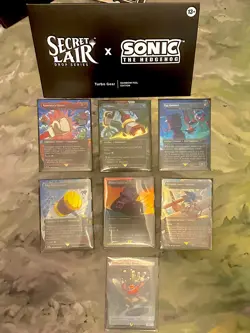 MtG Secret Lair x SONIC: Complete FOIL Set - Opened - Image 3