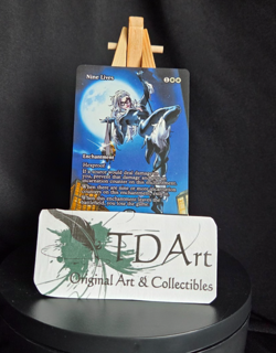 NINE LIVES ~ NM ~ MTG Magic- 0003 MAR Marvel Spider-Man BORDERLESS - Image 1