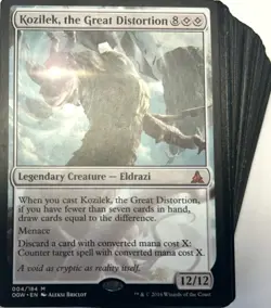 ***Custom Commander Deck*** Kozilek, the Great Distortion - Eldrazi - MTG EDH - Image 1