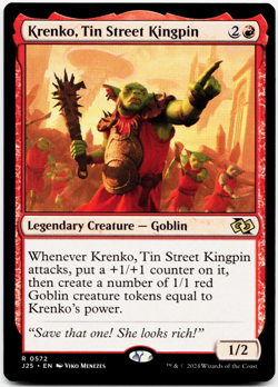 Krenko, Tin Street Kingpin [Foundations Jumpstart] MTG Magic - NM/M ?? - Image 3