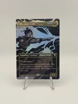 MTG TLA 313 Fire Lord Azula NM EN Borderless Foil - Image 1