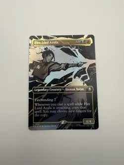 MTG TLA 313 Fire Lord Azula NM EN Borderless Foil - Image 2