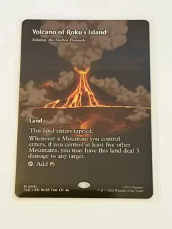 Volcano of Roku's Island // Valakut, the Molten Pinnacle Borderless Avatar 61 - Image 1