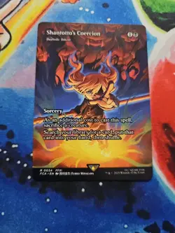 Shantotto's Coercion (Showcase) 34 (R) MTG Final Fantasy: Through the Ages (FCA) - Image 1