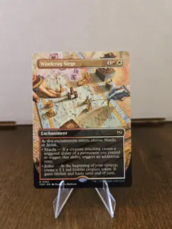 Windcrag Siege (Borderless) Tarkir: Dragonstorm Regular - Image 1