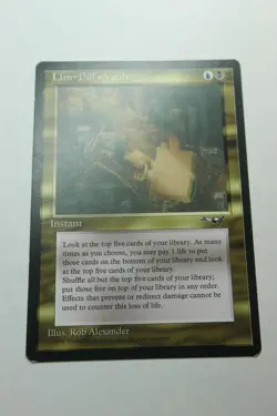 MTG Lim-Dul's Vault x1- -Alliances-Mod/Hvy Play - Image 1