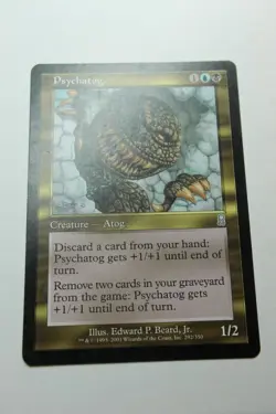 MTG Psychatog x1- -Odyssey-Mod/Hvy Play - Image 1
