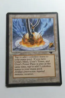 MTG Urza's Power Plant (Sphere) x1- -Antiquities-Lightly Played - Image 1