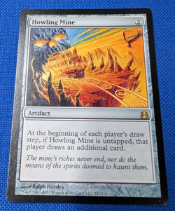 Howling Mine, Commander, Magic the Gathering, MTG - Image 1