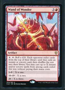 Wand of Wonder - MTG 2022 Battle for Baldur's Gate NM/M - Image 1