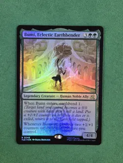 MTG Bumi, Eclectic Earthbender - FOIL Mythic Avatar: The Last Airbender - Image 2