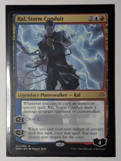 Ral, Storm Conduit - War of the Spark - #211/264 - Regular - Near Mint - Image 1