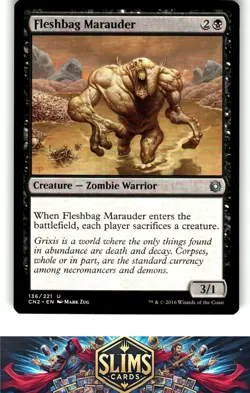 Magic the Gathering MTG Conspiracy: Take the Crown Fleshbag Marauder #136 - Image 1