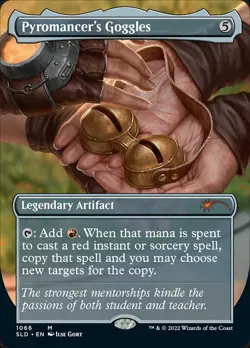 [1x] Pyromancer's Goggles - Foil Near Mint, English Secret Lair MTG Magic - Image 1