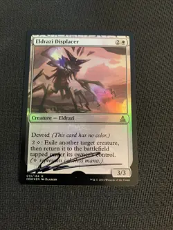 MTG Magic Eldrazi Displaced Signed Artist Proof FOIL x1 OGW Daarken - Image 1