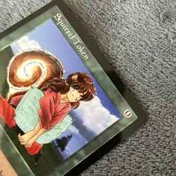 JUN MINAGISHI ULTRA RARE SQUIRREL TOKEN NM - Magic The Gathering - Image 2