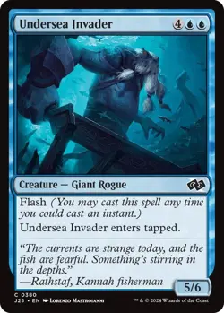 Undersea Invader C Foundations Jumpstart 380 NM Magic: The Gathering - Image 1