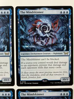 Magic The Gathering MTG The Mindskinner Duskmourn Rare Regular X4 Cards - Image 3