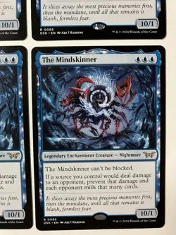 Magic The Gathering MTG The Mindskinner Duskmourn Rare Regular X4 Cards - Image 4