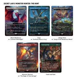🔥 MTG Secret Lair PRESALE Monster Hunter: All 3 Drops Pictured 🔥 (Non-Foil) - Image 3