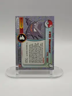 Haunter #93 Topps Pokemon TCG 2000 Blue Logo TV Animation Edition LP - Image 2