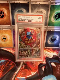 Pokemon TCG Riolu Illustration Rare #10 Promo Card PSA 9 Mint English - Image 1