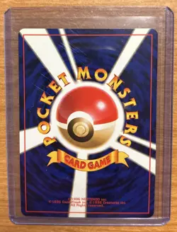 1996 Pokemon Rocket Japanese Rainbow Energy Holo Rare Vintage Old Back NM - Image 2