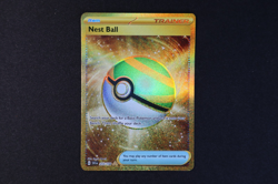 Nest Ball 255/198 Holo Shiny Pokemon TCG Card Scarlet Violet 2023 NEAR MINT - Image 1