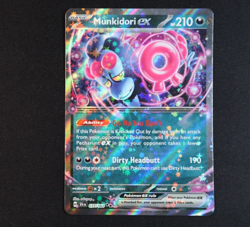 Munkidori ex 037/064 Holo Pokemon Card Scarlet Violet Shrouded Fable NEAR MINT - Image 3
