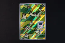 Pidgey 207/197 Holo Shiny Pokemon TCG Card Obsidian Flames 2023 NEAR MINT - Image 1