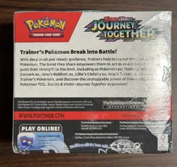Pokemon TCG: Journey Together ENHANCED Factory Sealed Booster Box + Topper - Image 2