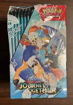 Pokemon TCG: Journey Together ENHANCED Factory Sealed Booster Box + Topper - Image 4