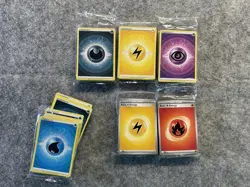 270 Pokemon TCG Basic Energy Cards Lot 45 In Package 5 SEALED 1 Open Nintendo - Image 5