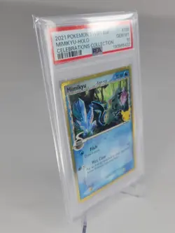 2021 Pokemon Mimikyu Celebrations Promo SWSH136 - Black Star Promo - PSA 10 Gem - Image 2