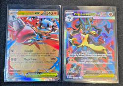 Pokemon TCG Mega Evolution Mega Lucario ex Full art Ultra rare, and Double rare - Image 1