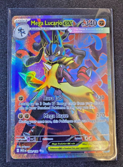 Pokemon TCG Mega Evolution Mega Lucario ex Full art Ultra rare, and Double rare - Image 2