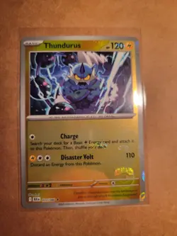 Thundurus 033/086 Masterball Black Bolt English Pokemon TCG NM - Image 1