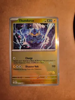 Thundurus 033/086 Masterball Black Bolt English Pokemon TCG NM - Image 2