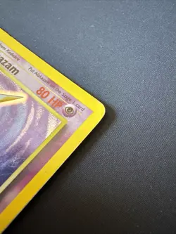 Pokemon Alakazam Holo Rare - HP/DMG - Legendary Collection 1/110 WOTC 2002 - Image 3