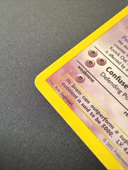 Pokemon Alakazam Holo Rare - HP/DMG - Legendary Collection 1/110 WOTC 2002 - Image 4