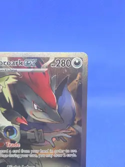 Pokemon Journey Together N’s Zoroark ex 185/159 Special Illustration Rare NM - Image 4