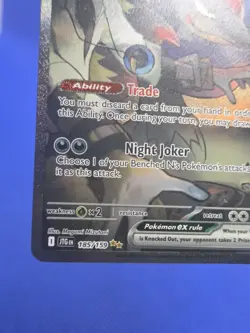 Pokemon Journey Together N’s Zoroark ex 185/159 Special Illustration Rare NM - Image 5