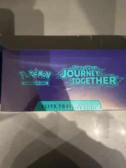 Lot Of 3 Pokemon Journey Together Elite Trainer Box ETB SEALED (Slight Rips) - Image 2
