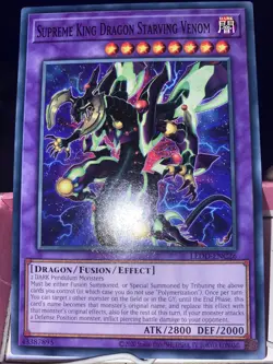 Yugioh : Supreme King Dragon Starving Venom LEDD-ENC26 - Image 1