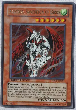 Yugioh 1x Alector, Sovereign of Birds YR05-EN001 Ultra Rare Limited Edition NM - Image 1