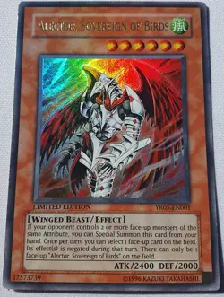 Yugioh 1x Alector, Sovereign of Birds YR05-EN001 Ultra Rare Limited Edition NM - Image 2