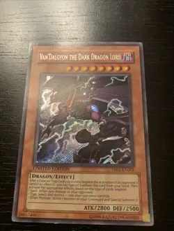 Yu-Gi-Oh! TCG Van'Dalgyon the Dark Dragon Lord Yu-Gi-Oh! R Comic Book Promos... - Image 1