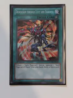 Yugi's Dedication Through Light and Darkness LCYW-EN069 1st Edition - Image 3