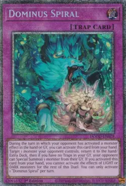 Yugioh! Dominus Spiral - DOOD-EN079 - Starlight Rare - 1st Edition Near Mint, En - Image 1