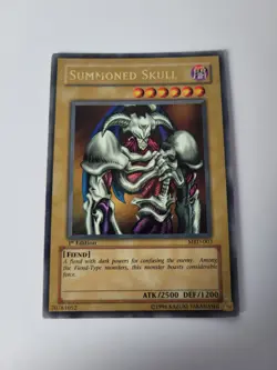 Summoned Skull 2002 MRD-003 1st Edition Ultra Rare Metal Raiders Yu-Gi-Oh! LP/MP - Image 4